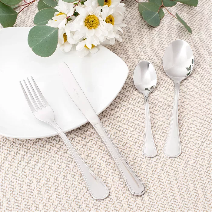 Coltelli da pesce 'sevilla'  20 cm argento acciaio (12 unità)