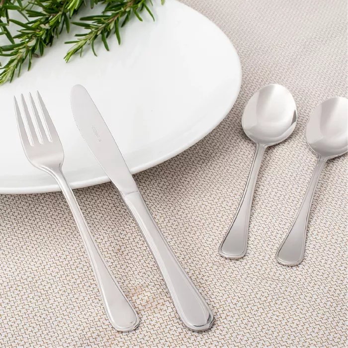 Coltelli da pesce 'marlene'  21,5 cm argento acciaio (12 unità)
