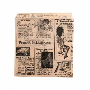 Papel antigrasas abierto 2 lados times 34 g/m2 17x18 cm natural perg. antigrasas (1000 unid.)