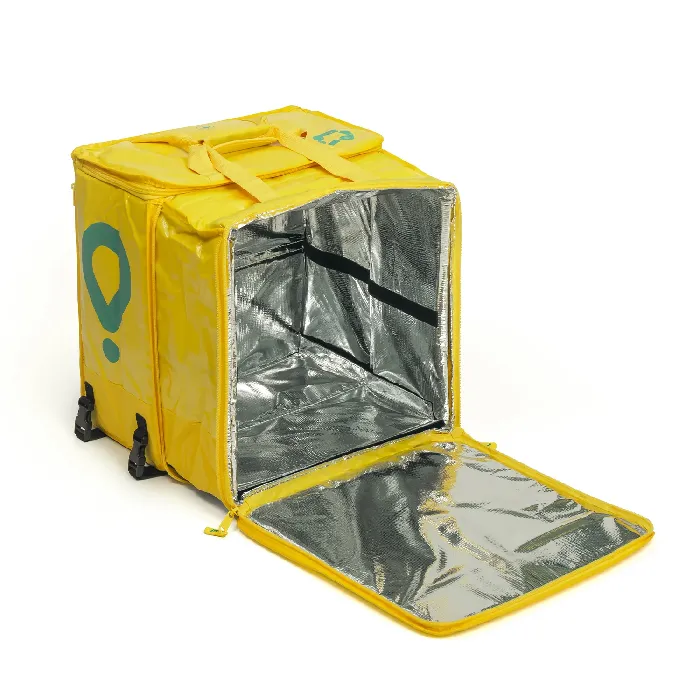 Equipo de trabajo - Mochila expandible con funda de lluvia (Glovo)