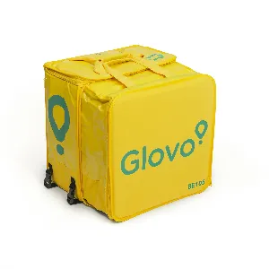 Equipo de trabajo - Mochila expandible con funda de lluvia (Glovo)