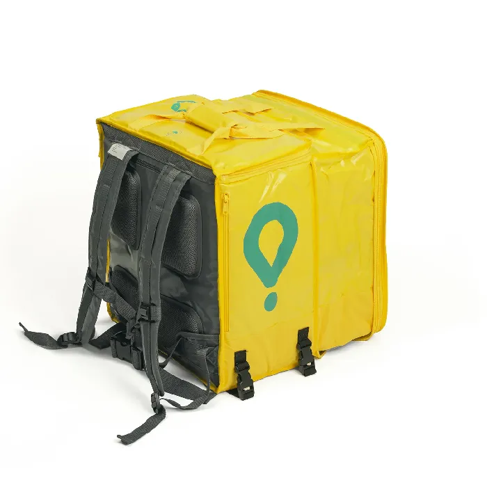 Equipo de trabajo - Mochila expandible con funda de lluvia (Glovo)