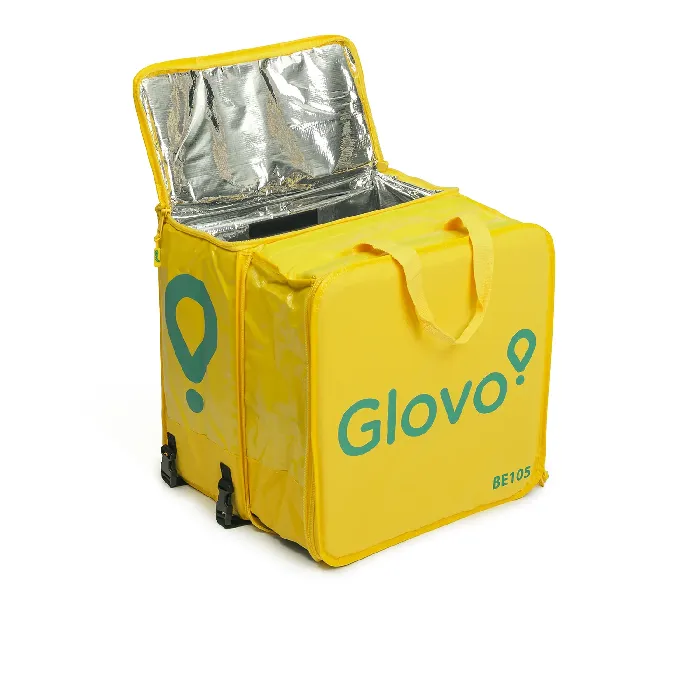 Equipo de trabajo - Mochila expandible con funda de lluvia (Glovo)