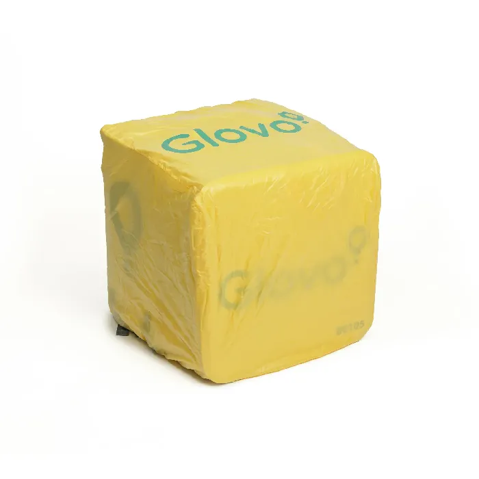 Equipo de trabajo - Mochila expandible con funda de lluvia (Glovo)