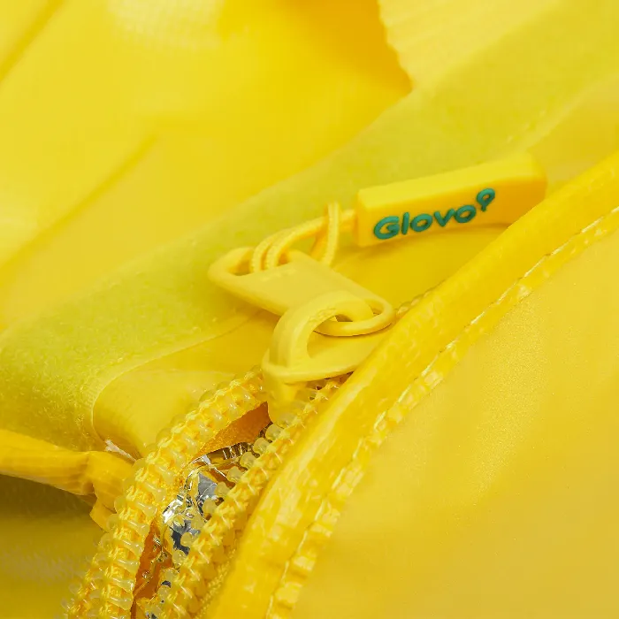Equipo de trabajo - Mochila expandible con funda de lluvia (Glovo)
