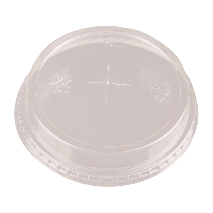 Capace pla plate gaura x transparente 76 mm 50 buc