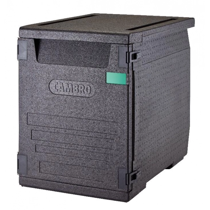 Contenedor isotérmico con carga frontal Cam Gobox para bandejas de 60x40 cm con 9 guías 126 L