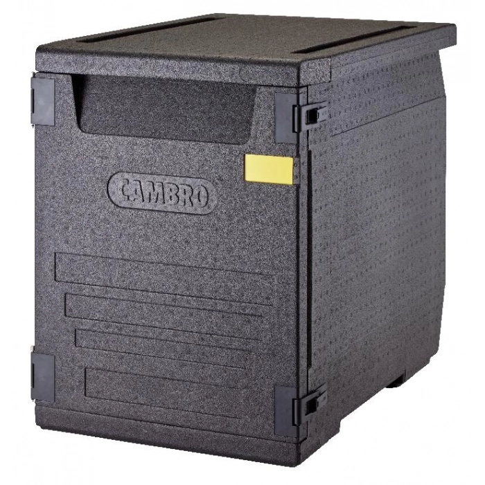 Contenedor isotérmico con carga frontal Cam Gobox para bandejas de 60x40 cm sin guías 155 L