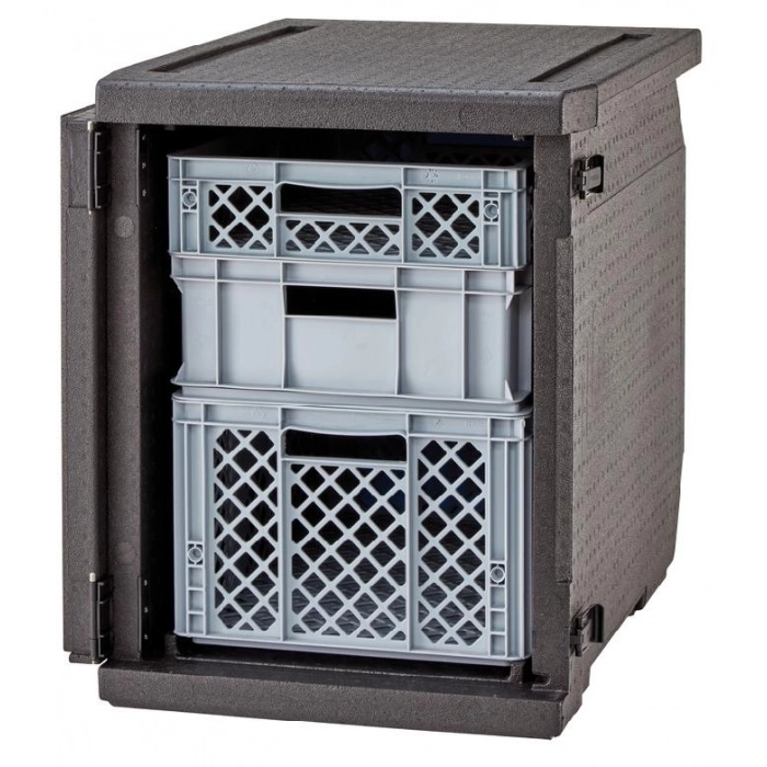 Contenedor isotérmico con carga frontal Cam Gobox para bandejas de 60x40 cm sin guías 155 L