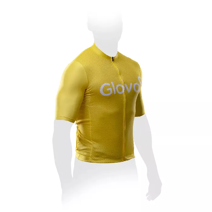 Maillot corto Glovo amarillo - Hombre