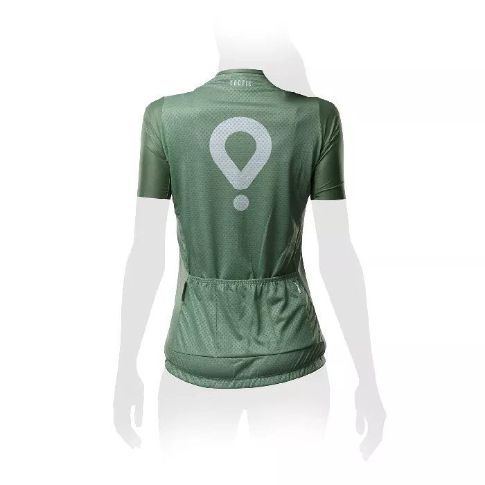 Maillot corto Glovo verde - Mujer