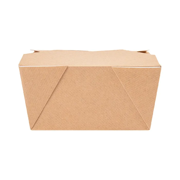 Cajas Americanas Microondables 'THEPACK' 780 ML 220 + 12PP G/M2 11,3x9x6,3 CMNatural Cartón ondulado NANO-MICRO (500 UNID.)