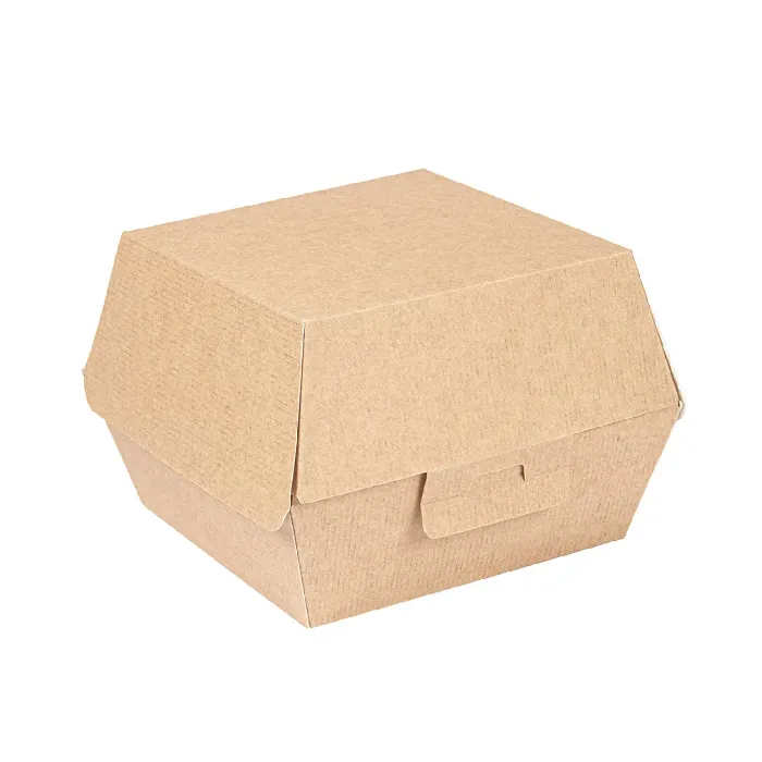 Conchas Hamburguesa 'THEPACK' 220 G/M2 14,4x13,6x9,2 CM  Cartón ondulado nano-micro (500 UNID.)