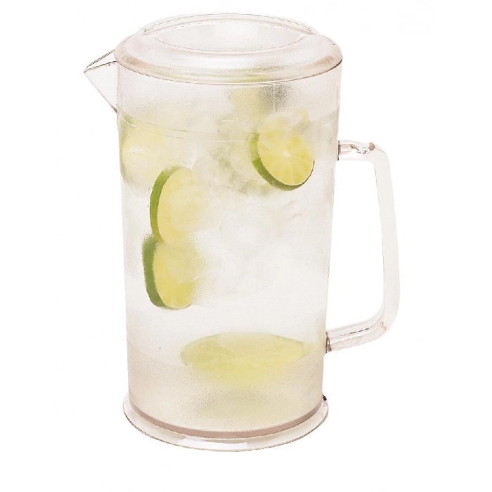 JARRA DE SERVICIO CON TAPA 1,9 L 18,5 x 18,5 x 24,8 cm Policarbonato Transparente
