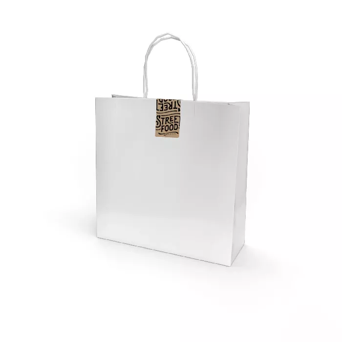 Pegatina vinilo rectangular (21x8 cm) Personalizada