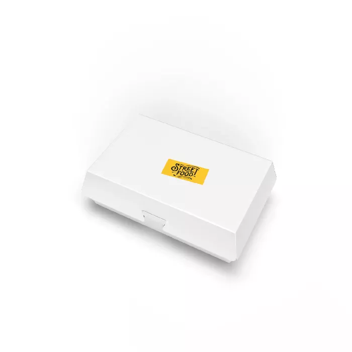 Pegatina vinilo rectangular (6x3 cm) Personalizada