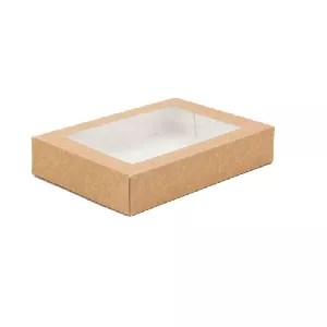 Pudełko sushi kraft 23x15x5 cm