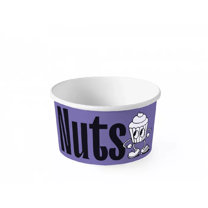 245 ml (⌀95 mm / h55 mm) Taza de helado personalizada