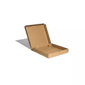 Kutija za pizzu, smeđa 30x30x4 cm