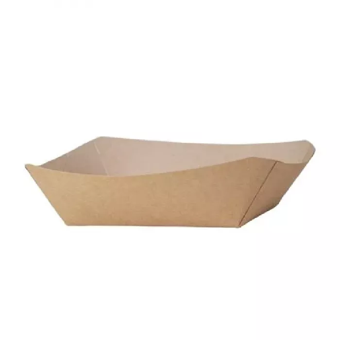 Tacka papierowa, brązowa, 215x170x50mm