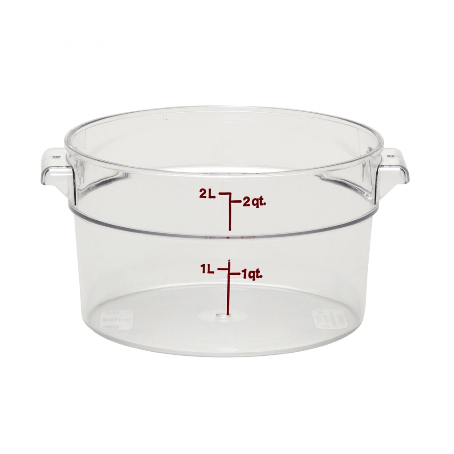 RECIPIENTE REDONDO 1,9 l 20,8 x 20,8 cm (Tapa no incluida)