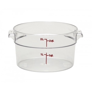RECIPIENTE REDONDO 1,9 l 20,8 x 20,8 cm (Tapa no incluida)