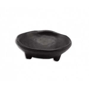 Cuenco mini redondo con apoyo 9 cm de Ø x 3 cm de alto Negro mate (Pack de 36 unidades)