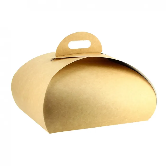 25 Uds. Caja de tarta kraft grande formato mariposa (30x30x15 cm) | Ref: TAR003