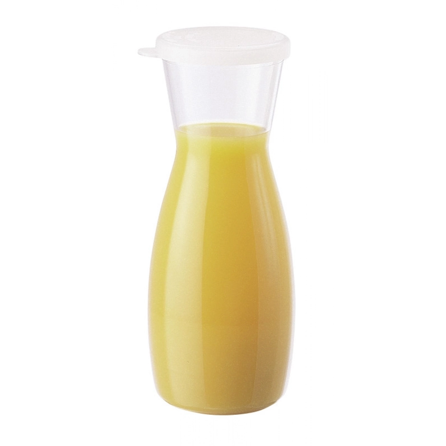 BOTELLA DECANTADOR con tapa 500 ml 20 cm de alto Transparente